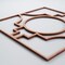 Ekena Millwork Medium Gypsum Decorative Fretwork Wood Wall Panels, Cherry, 15 3/8"W x 15 3/8"H x 3/8"T WALW16X16X0375GYPCH - alternate 4